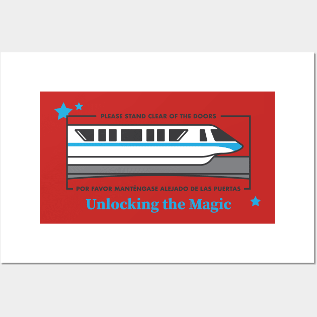 Monorail Wall Art by Unlocking The Magic